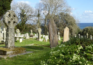 Churchyard - View towards the sea