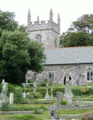 Church form the Churchyard