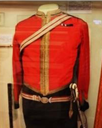 Costume on display